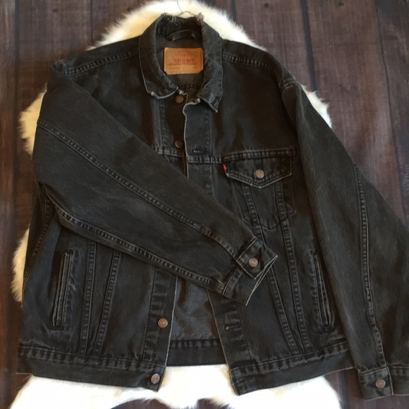 used levis denim jacket